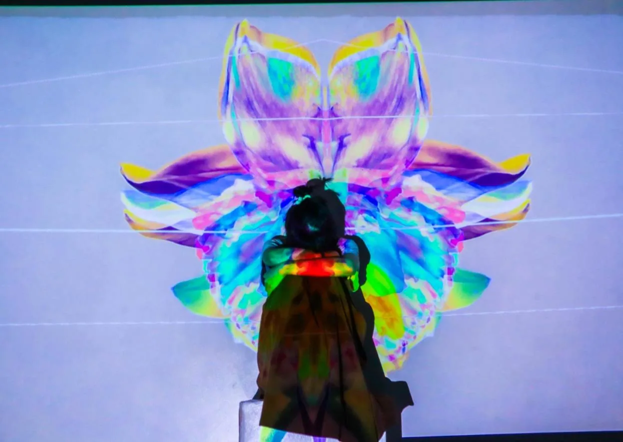 Between Stillness and Bloom, video still